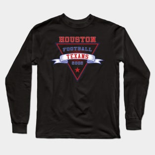 Retro Houston Texans - Abeno Comics #25 Long Sleeve T-Shirt